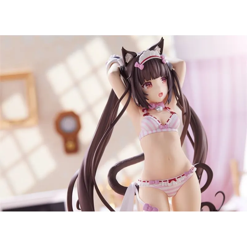 Nekopara Chocola Figura 1/7 Hora de Vestirse - PLUM Licenciado