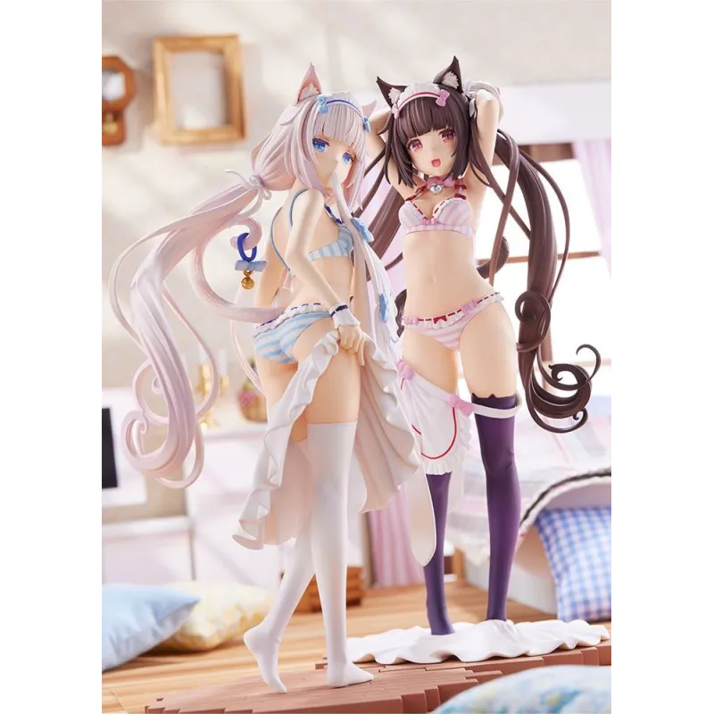 Nekopara Chocola Figura 1/7 Hora de Vestirse - PLUM Licenciado