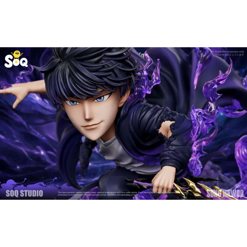 Solo Leveling Sung Jin Woo - Figura SOQ Studio Coleccionable