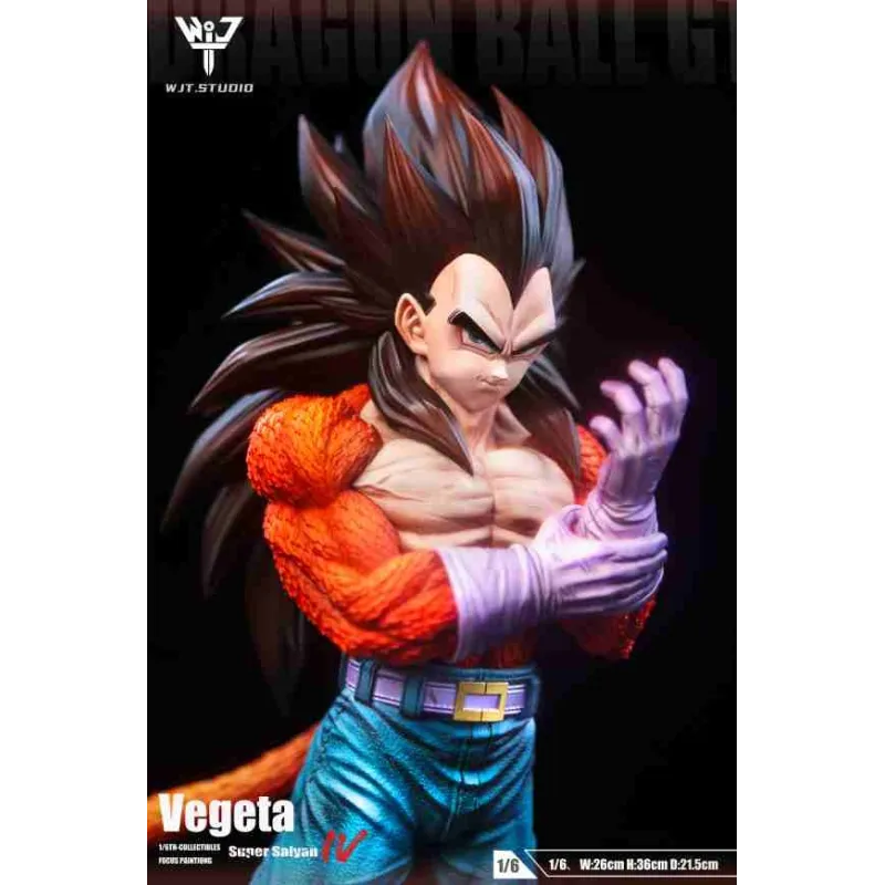 Dragon Ball GT Vegeta SSJ4 - Collectible Figure WJT Studio