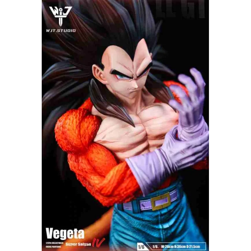 Dragon Ball GT Vegeta SSJ4 - Collectible Figure WJT Studio