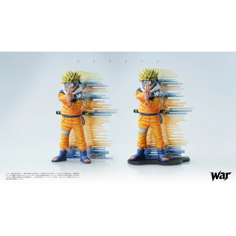 Naruto Uzumaki Estatua 1/6 Resina - War Studio Coleccionable