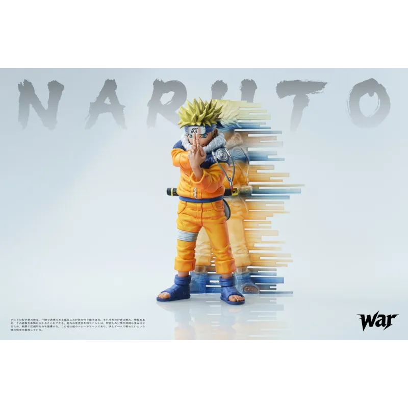 Naruto Uzumaki Estatua 1/6 Resina - War Studio Coleccionable