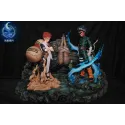 Diorama Naruto Gaara & Rock Lee Chunin Exam - Hai Di Lao Yue