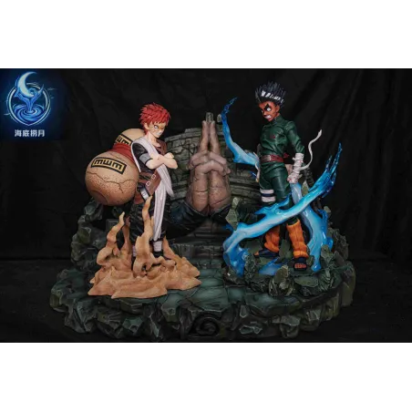 Diorama Naruto Gaara & Rock Lee Chunin Exam - Hai Di Lao Yue
