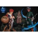 Diorama Naruto Gaara & Rock Lee Chunin Exam - Hai Di Lao Yue