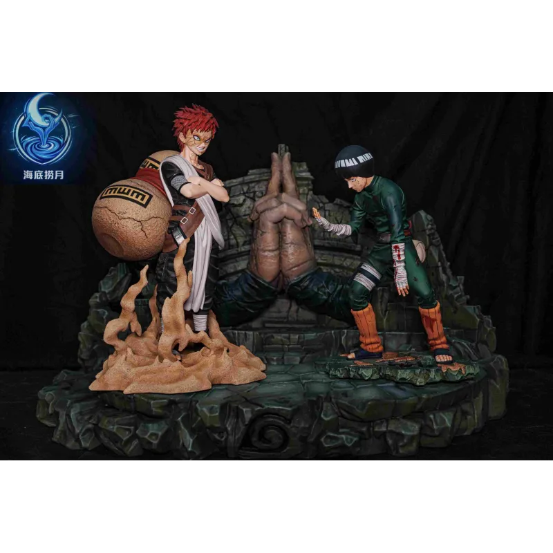Diorama Naruto Gaara & Rock Lee Chunin Exam - Hai Di Lao Yue