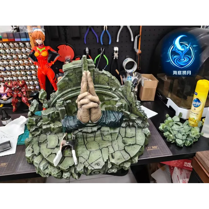 Diorama Naruto Gaara & Rock Lee Chunin Exam - Hai Di Lao Yue