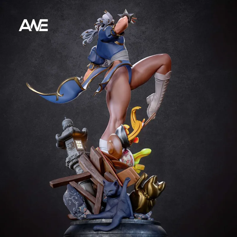 Street Fighter Chun-Li ANE Studio - Figura Coleccionable Anime