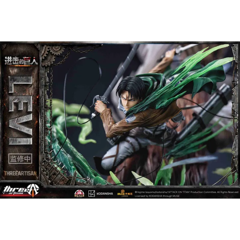 Attack on Titan Levi Ackerman - ThreeArtisan Studio Figura