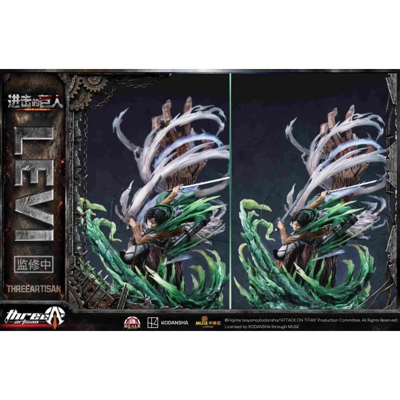 Attack on Titan Levi Ackerman - ThreeArtisan Studio Figura