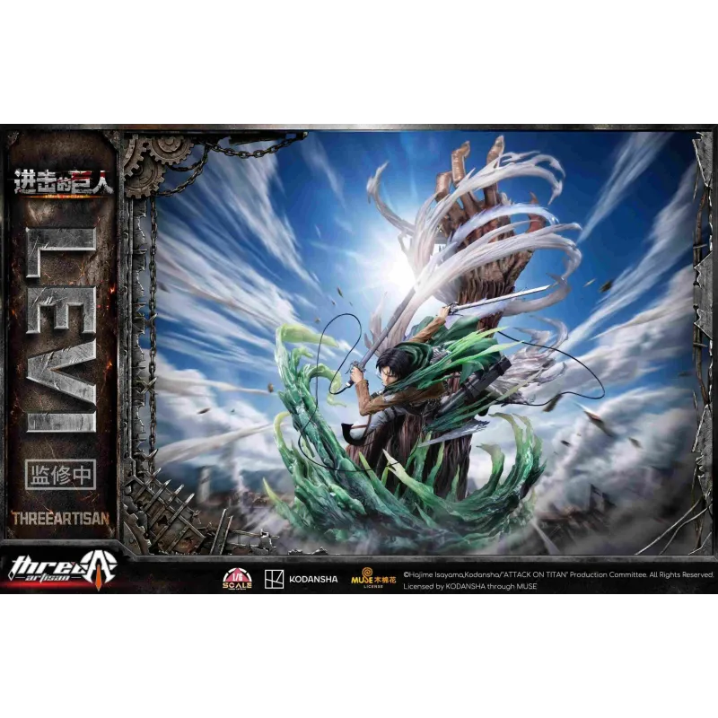 Attack on Titan Levi Ackerman - ThreeArtisan Studio Figura