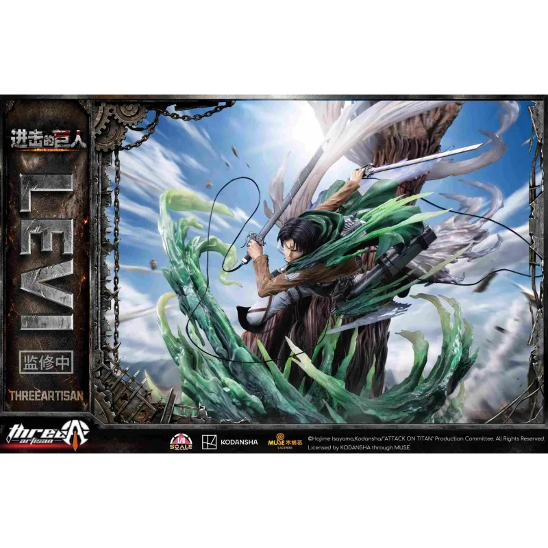 Attack on Titan Levi Ackerman - ThreeArtisan Studio Figura