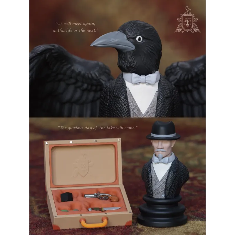 Rusty Lake: Raíces Estatua del Sr. Cuervo - Arte de Museo DIG