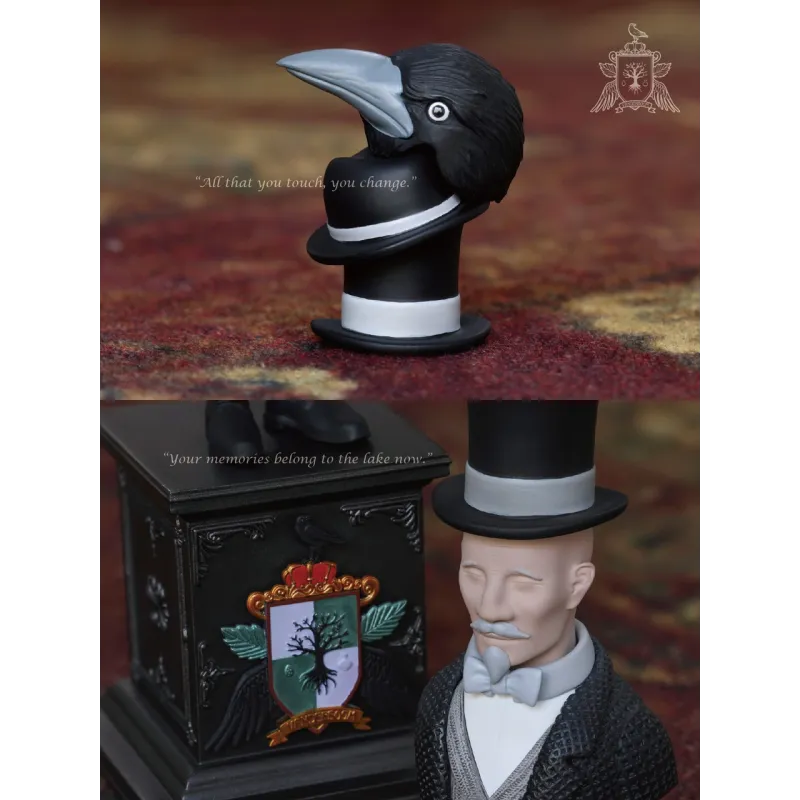 Rusty Lake: Raíces Estatua del Sr. Cuervo - Arte de Museo DIG