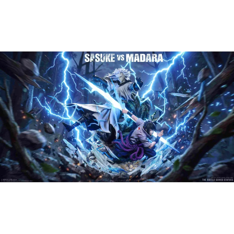 Naruto Sasuke VS Madara – Supermodel Studio Collectible Figure