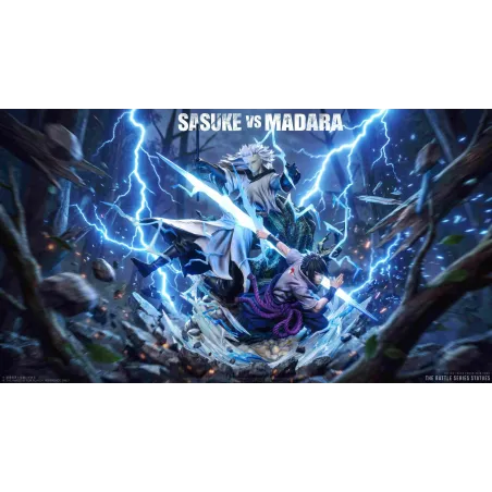 Naruto Sasuke VS Madara – Supermodel Studio Collectible Figure