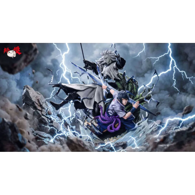 Naruto Sasuke VS Madara – Supermodel Studio Collectible Figure