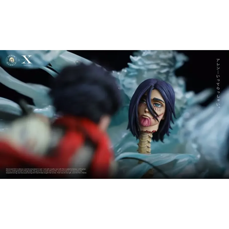 Attack on Titan Mikasa Vs Eren Execution Studio X Cedar Studio