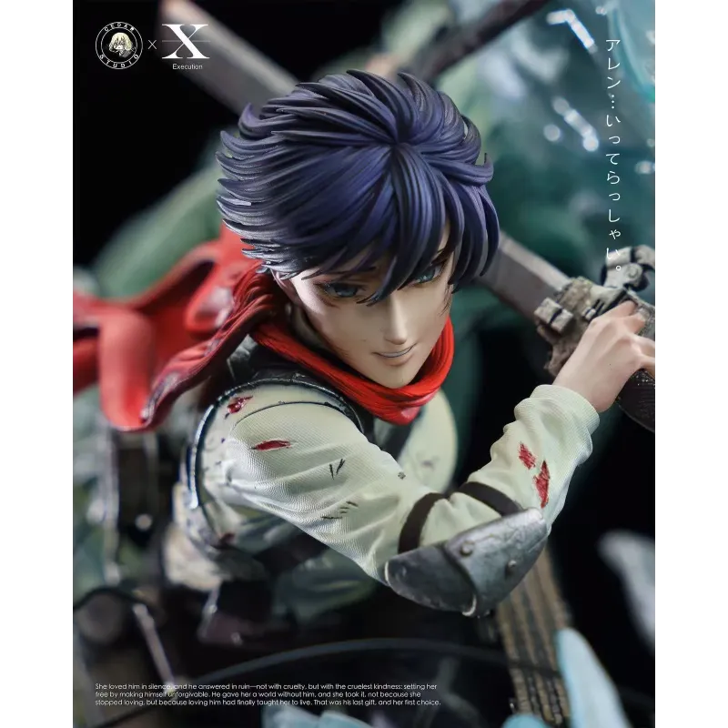 Attack on Titan Mikasa Vs Eren Execution Studio X Cedar Studio