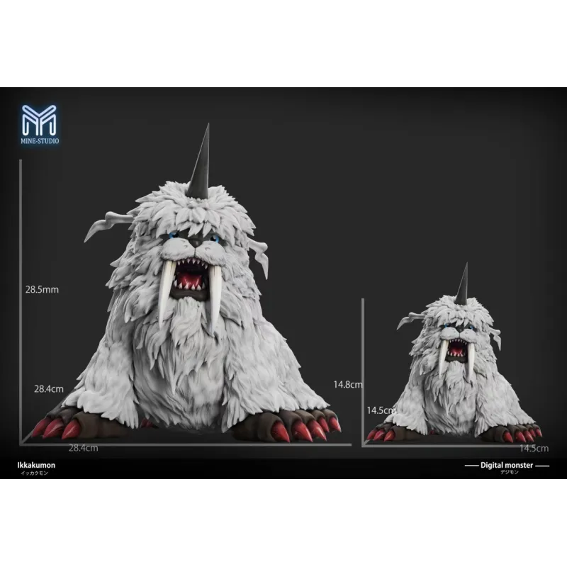 Digimon Ikkakumon MINE Studio - Unique Collectible Figure