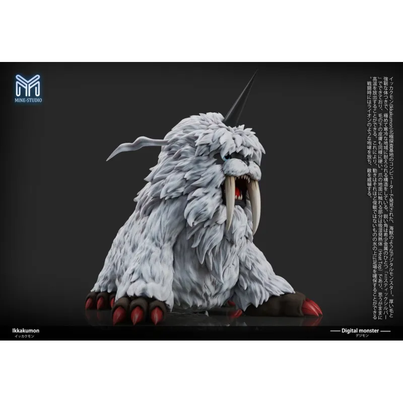 Digimon Ikkakumon MINE Studio - Unique Collectible Figure