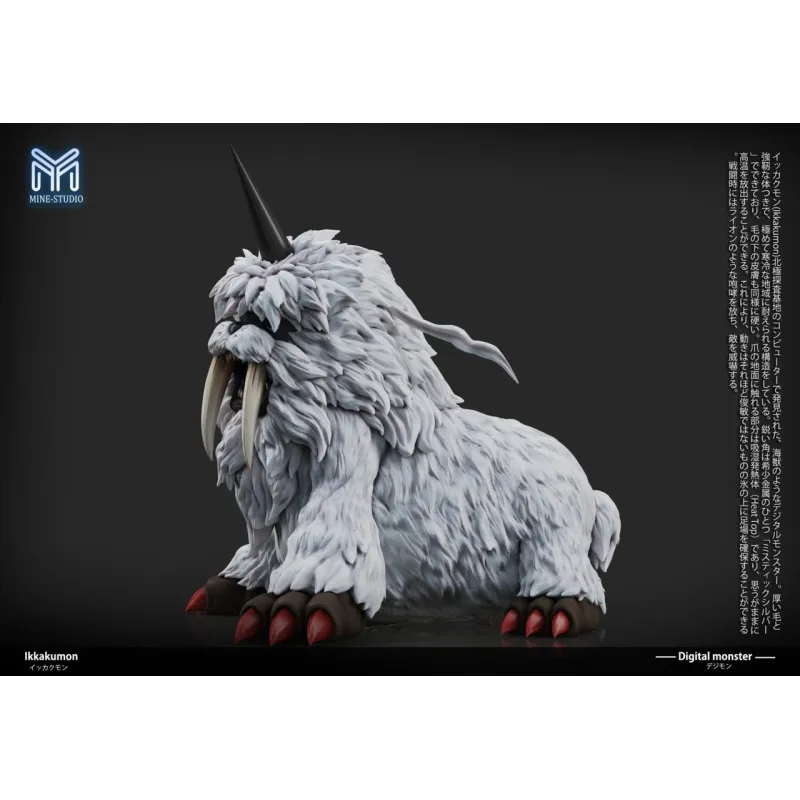 Digimon Ikkakumon MINE Studio - Unique Collectible Figure