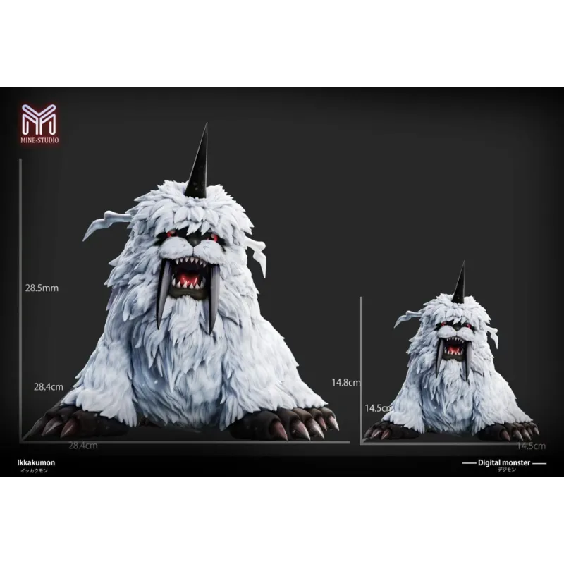 Digimon Ikkakumon MINE Studio - Unique Collectible Figure