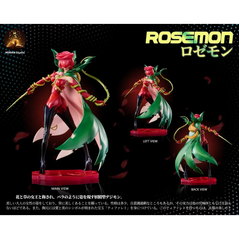 Buy Digimon Rosemon MIMAN Studio - Collectible Figure