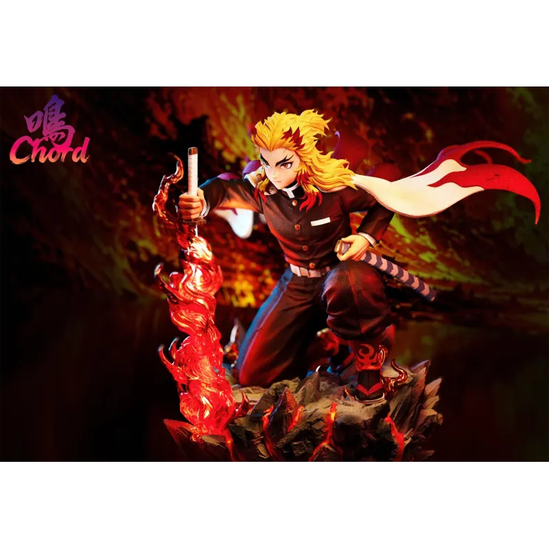 Limited Edition Statue Kyojuro Rengoku Demon Slayer
