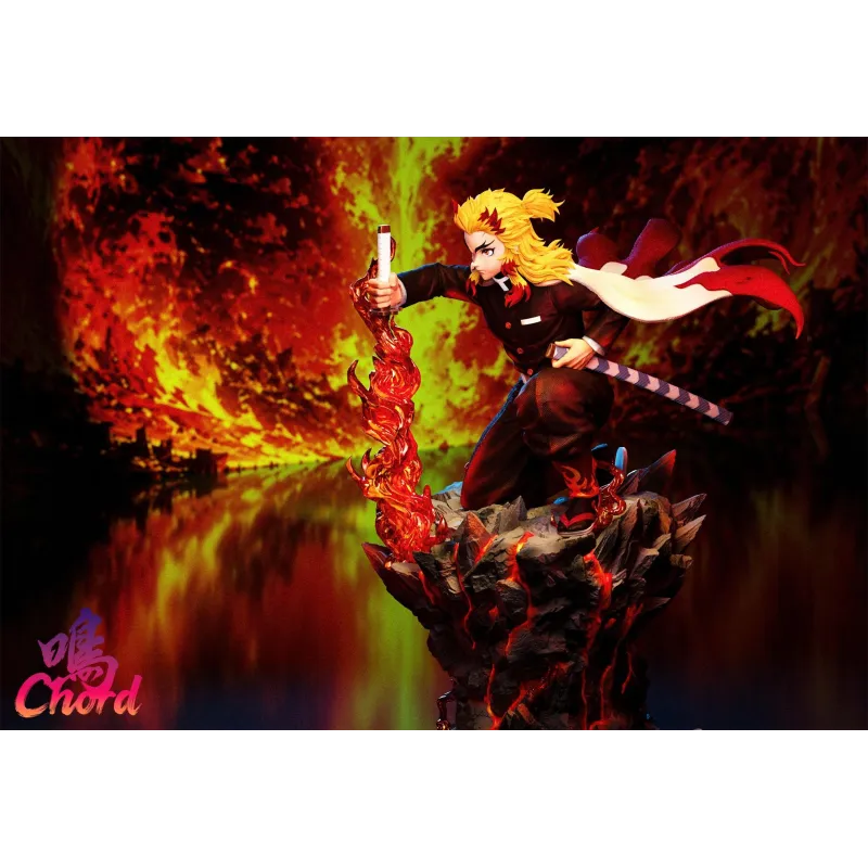 Limited Edition Statue Kyojuro Rengoku Demon Slayer