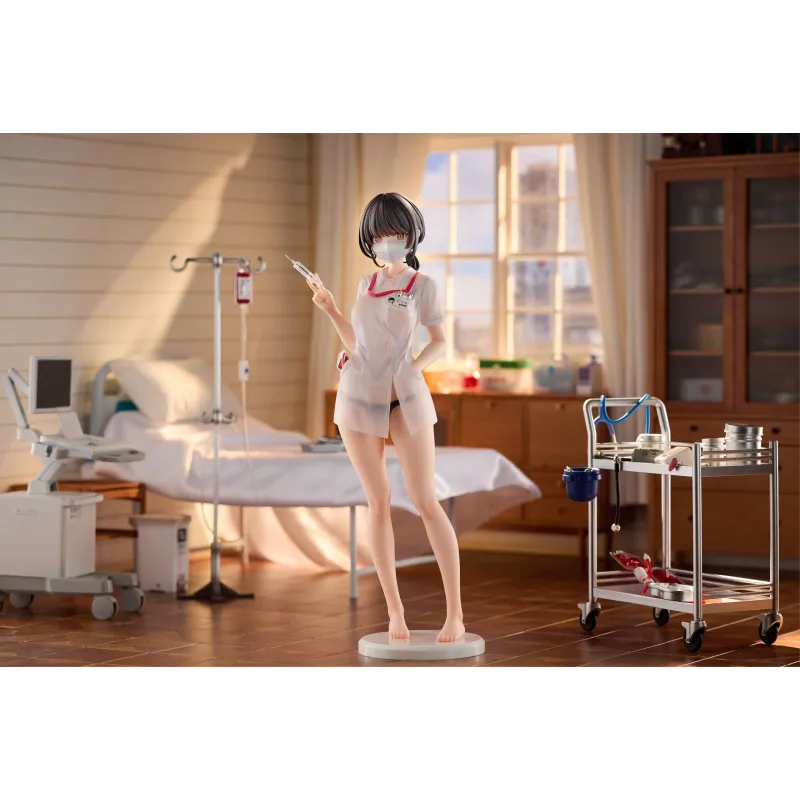Animeone Nurse Call 1/6 Figure by POPQN - Edición Original