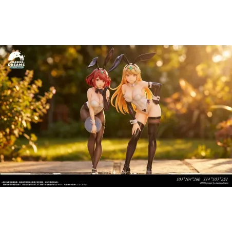 Chasing Dreams Studio: Mythra & Pyra Bunny Suit Exclusivo