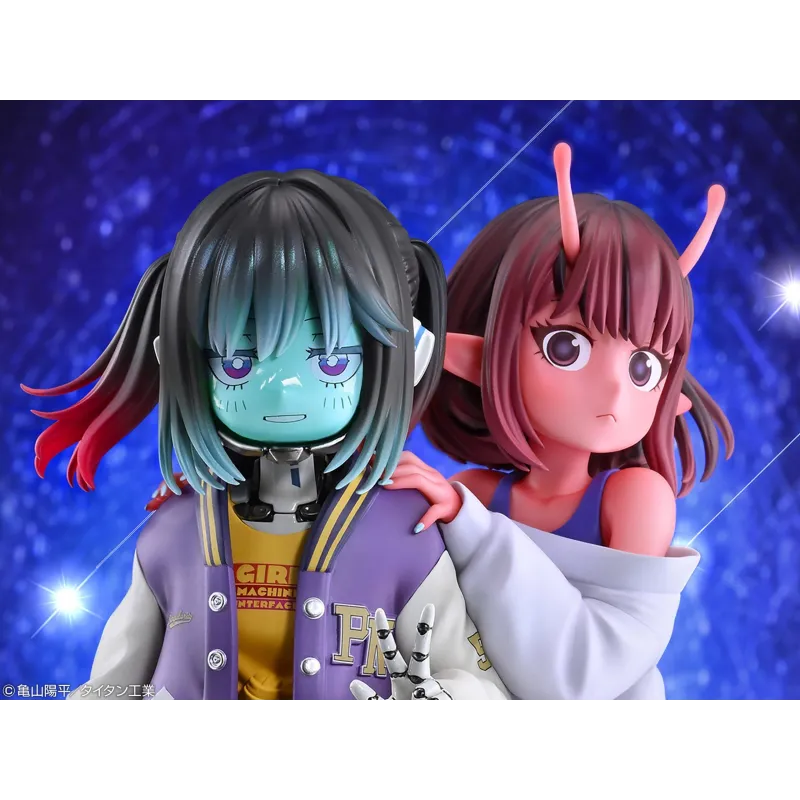 Galaxy Express Milky☆Subway Chiharu & Makina Figurine - Medicos
