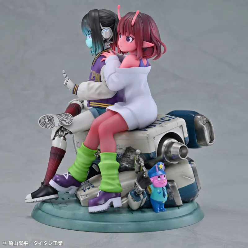 Galaxy Express Milky☆Subway Chiharu & Makina Figurine - Medicos