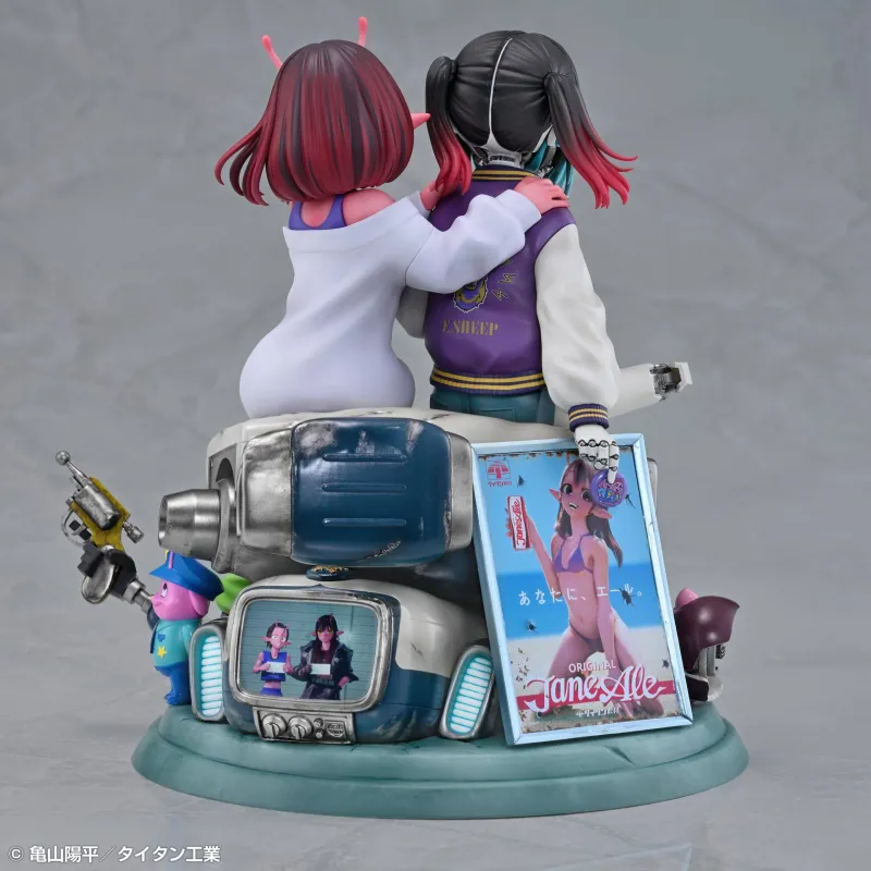 Galaxy Express Milky☆Subway Chiharu & Makina Figurine - Medicos