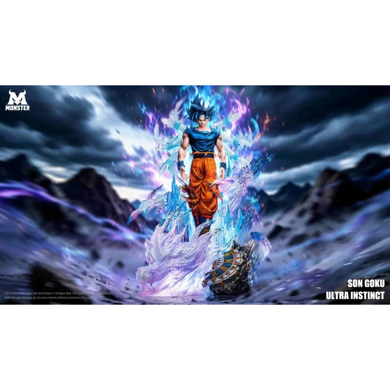 Dragon Ball Super Goku Ultra Instinct - Monster Studio Figure