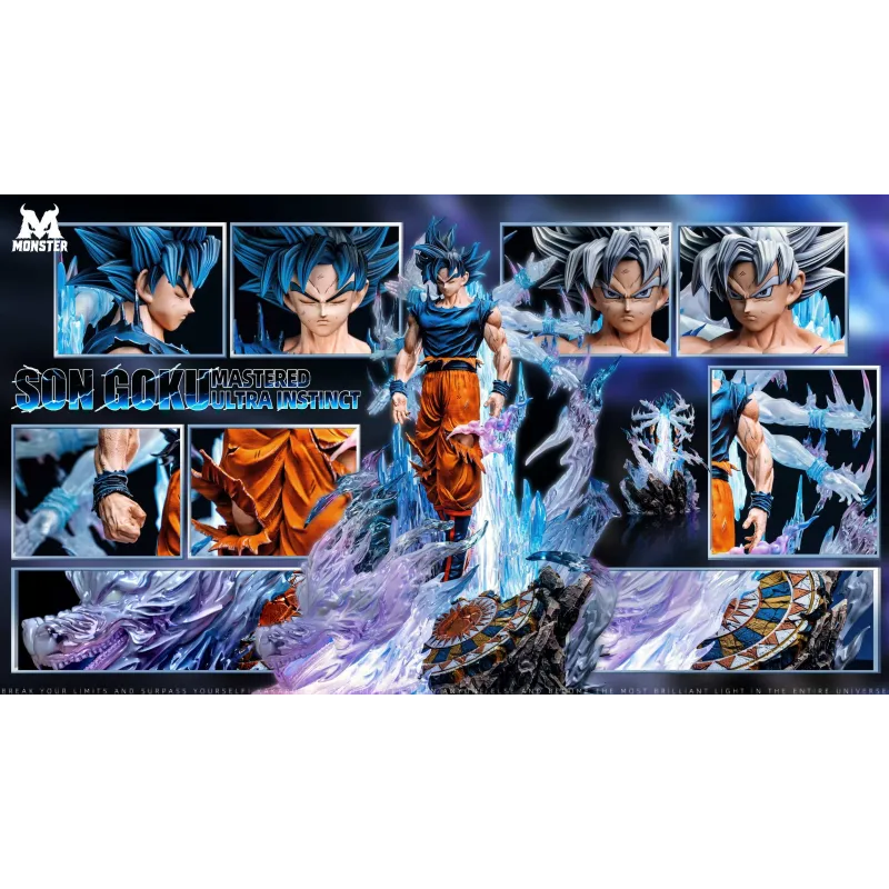 Dragon Ball Super Goku Ultra Instinct - Monster Studio Figure