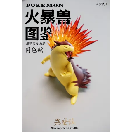 Typhlosion Wakaba Town Studio : Figurine Pokémon Exclusive