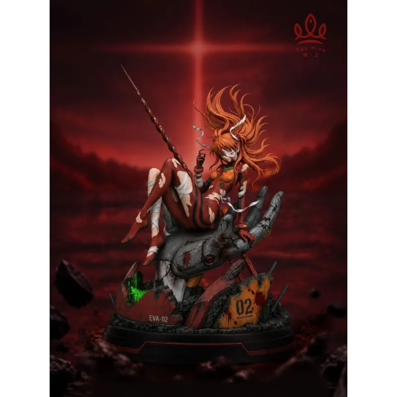 Neon Genesis Evangelion Asuka Sea King Studio - Exclusive Figure