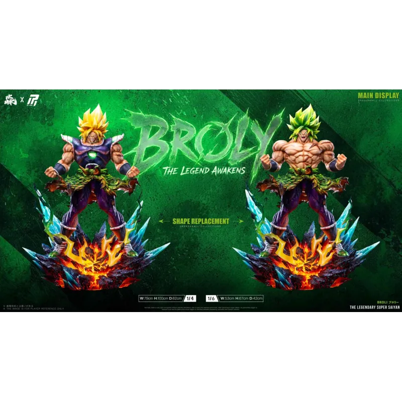 Dragon Ball Super Broly Statue - Miao Yan & Top1 Studio