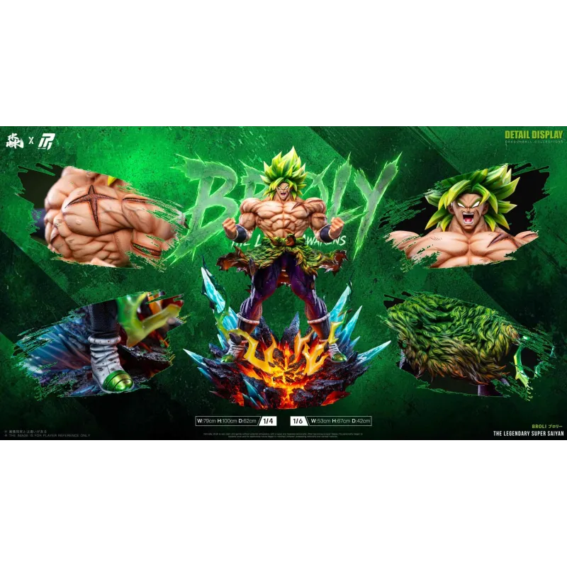 Dragon Ball Super Broly Statue - Miao Yan & Top1 Studio