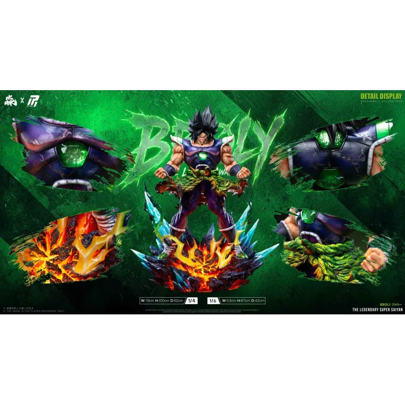 Dragon Ball Super Broly Statue - Miao Yan & Top1 Studio