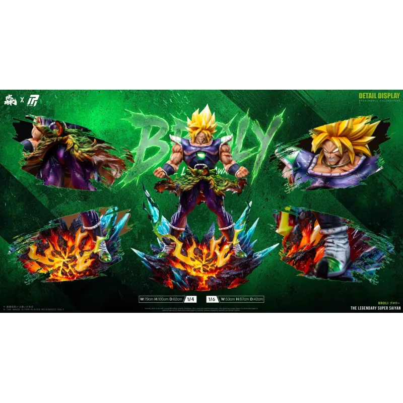 Dragon Ball Super Broly Statue - Miao Yan & Top1 Studio