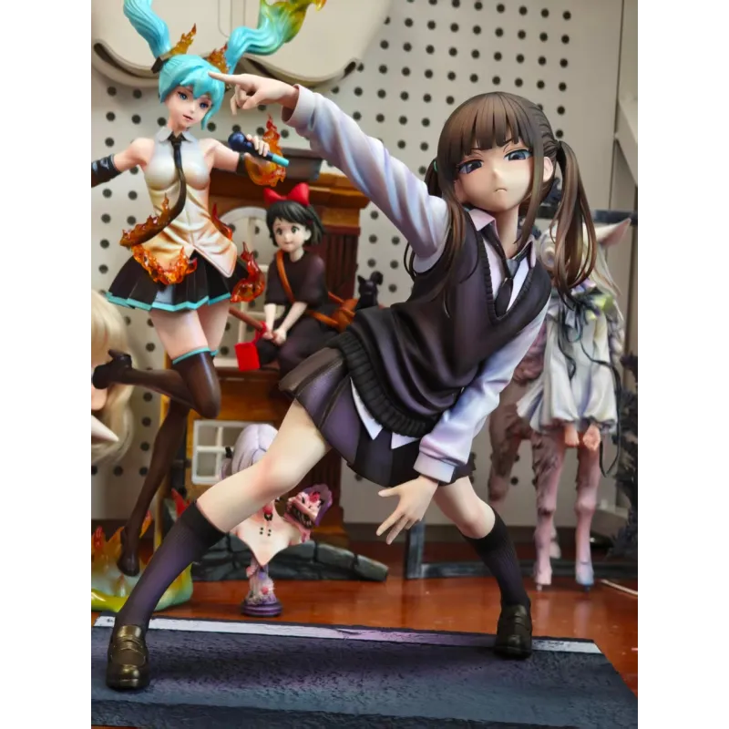 Hoshino-san Twin-tailed girl QAQ Studio - Collectible Figure