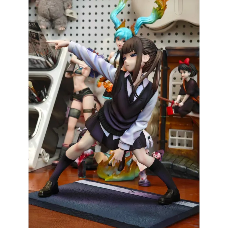 Hoshino-san Twin-tailed girl QAQ Studio - Collectible Figure