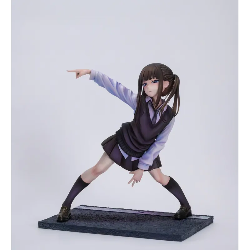 Hoshino-san Twin-tailed girl QAQ Studio - Collectible Figure