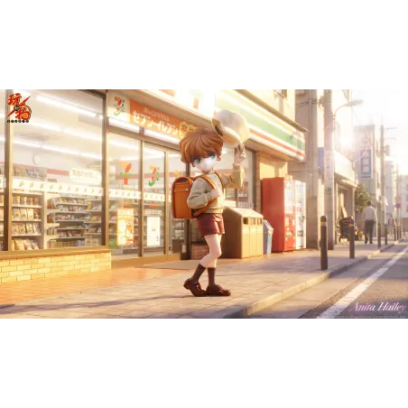 Detective Conan Ai Haibara Figura Estudio Wan Zhi Wu