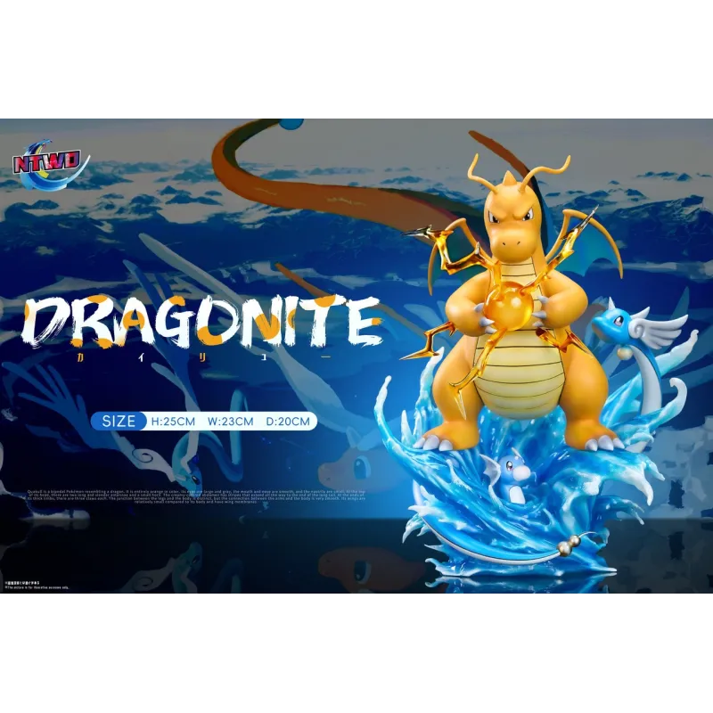Dragonite Pokemon Statue Ntwo Studio - Unique Collection