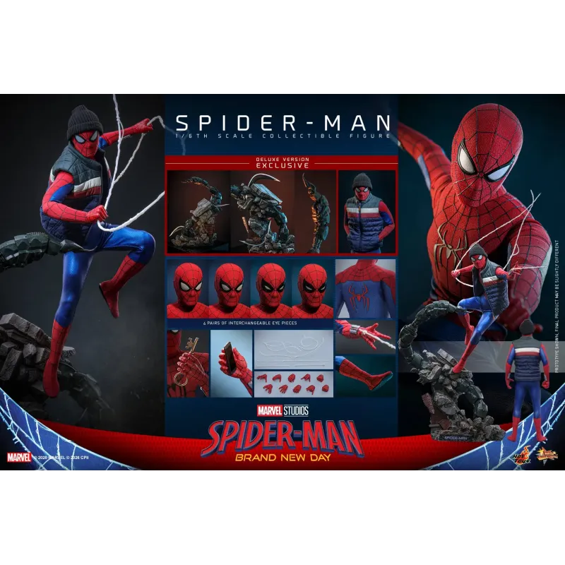 Marvel Spider-Man Brand New Day: Spider-Man Deluxe Ver. Hot Toys